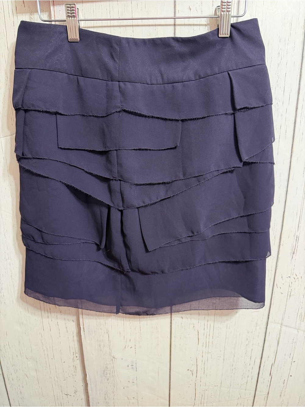 Zara Basic Dark Purple Skirt